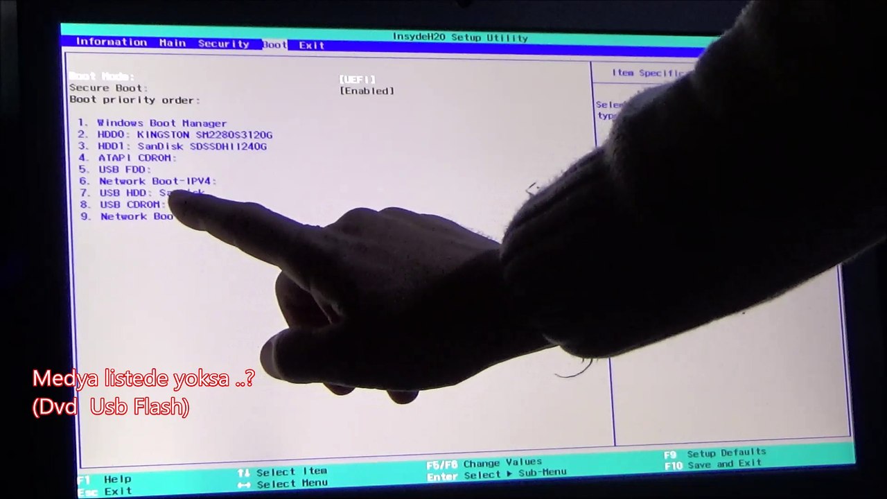 BIOS giriş ve Format atma ayarları (Dvd, Usb Flash BOOT ) HATA çözümleri. Videolu kısa anlatım