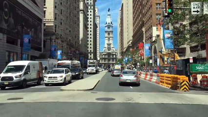 Driving Downtown   Broad Street   Philadelphia Pennsylvania USA   Ailson Lopes