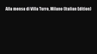 PDF Alla mensa di Villa Turro Milano (Italian Edition)  EBook