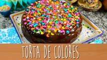 Torta de colores | Comamos Casero