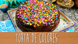 Torta de colores | Comamos Casero