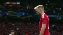 but de Sam Vokes - Pays de Galles 3-1 Belgique 01.07.2016 HD