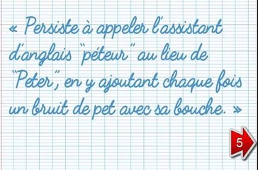Les 8 notes les plus drôles envoyées aux parents des élèves !