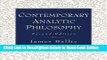 Read Contemporary Analytic Philosophy: Core Readings (2nd Edition)  Ebook Free