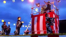 平成24年福岡駐屯地夏祭りでの岡本自治会女性部盆踊り ふるさと音頭