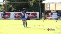 Reforços, Ábila e Sóbis treinam pela primeira vez no Cruzeiro