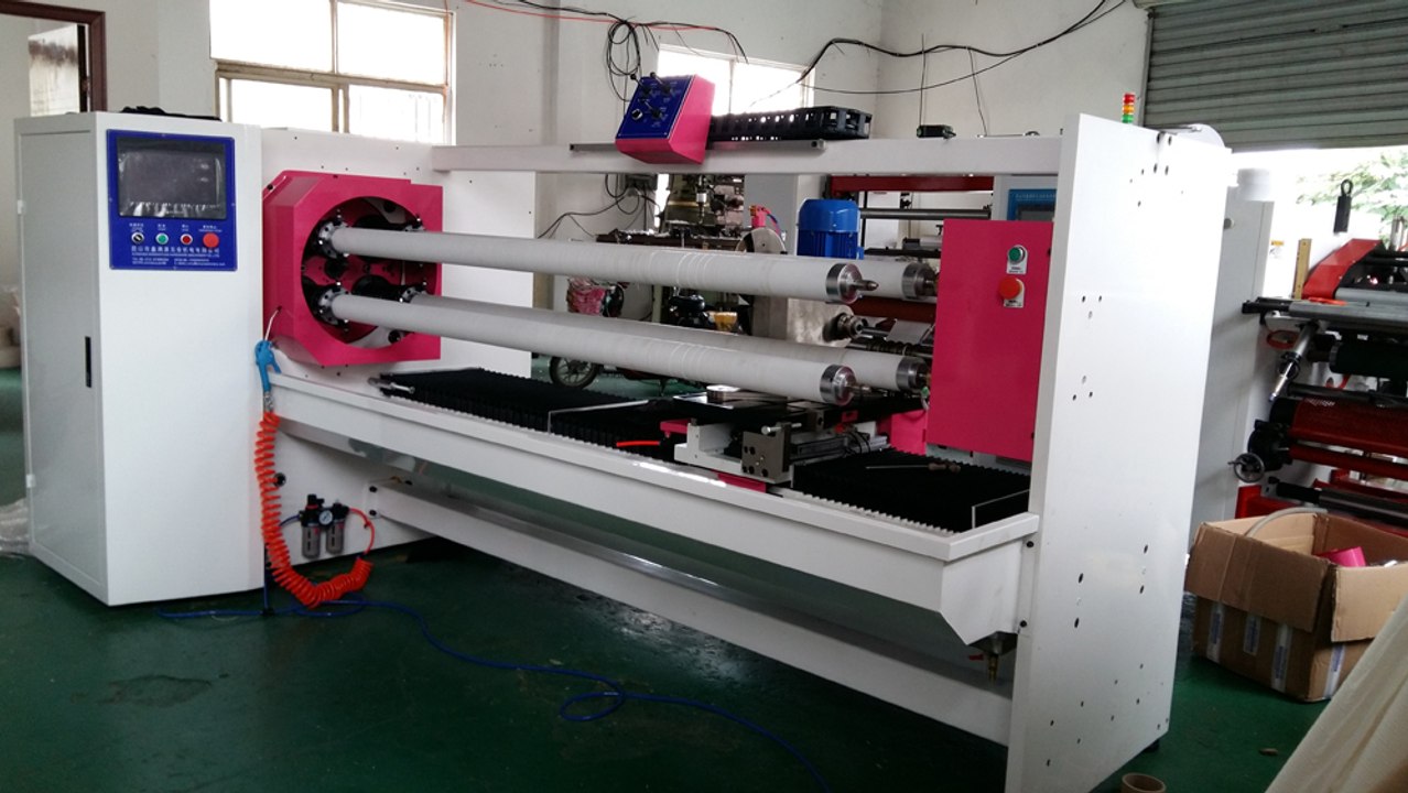 XMY004  Roll Fabric Cutting Machine/Four Shaft Roll Cutting Machine
