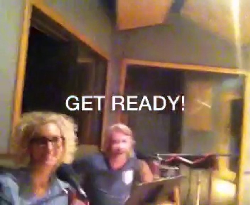 Kimberly and Phillip Play Heads Up