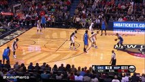 Kendrick Perkins Shows Some Love for Westbrook | Thunder vs Pelicans | February 25, 2016 | NBA