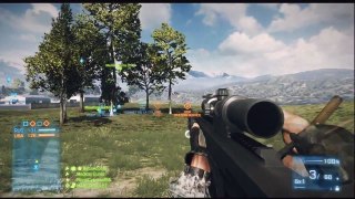 Battlefield 3 high range sniper 1,23 km