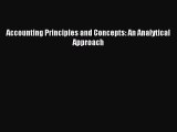 [PDF] Accounting Principles and Concepts: An Analytical Approach Download Full Ebook