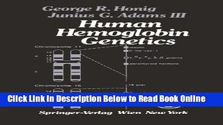 Download Human Hemoglobin Genetics  Ebook Free