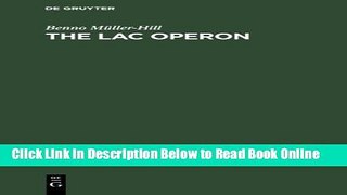 Download The Lac Operon: A Short History of a Genetic Paradigm  Ebook Online