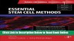 Read Essential Stem Cell Methods (Reliable Lab Solutions)  Ebook Free