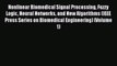 Read Nonlinear Biomedical Signal Processing Fuzzy Logic Neural Networks and New Algorithms