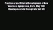 Download Preclinical and Clinical Development of New Vaccines: Symposium Paris May 1997 (Developments
