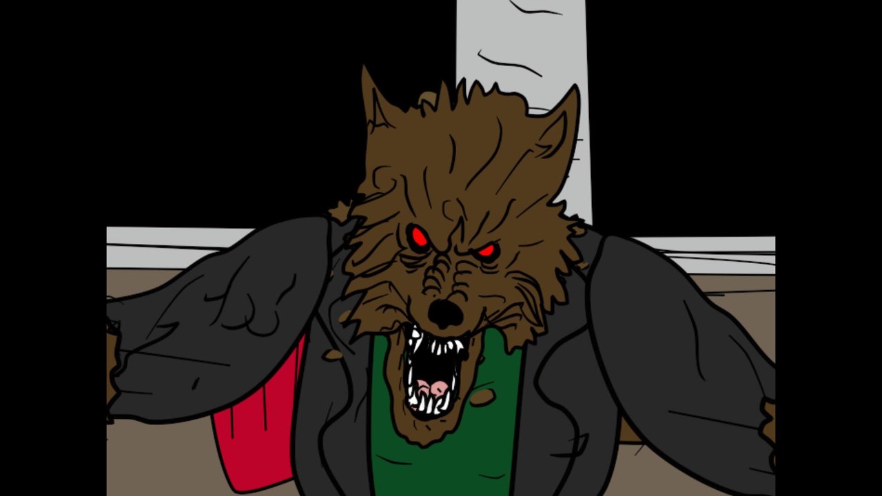 NIGHT OF THE WEREWOLVES- ANIMATED SHORT FILM- (GORY