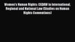 Read Book Women's Human Rights: CEDAW in International Regional and National Law (Studies on