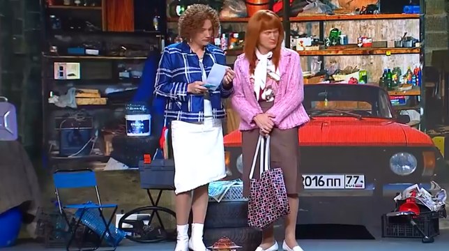 Жены в гараже )) Смеялся до слёз!