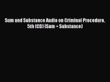 Read Book Sum and Substance Audio on Criminal Procedure 5th (CD) (Sum   Substance) E-Book Free