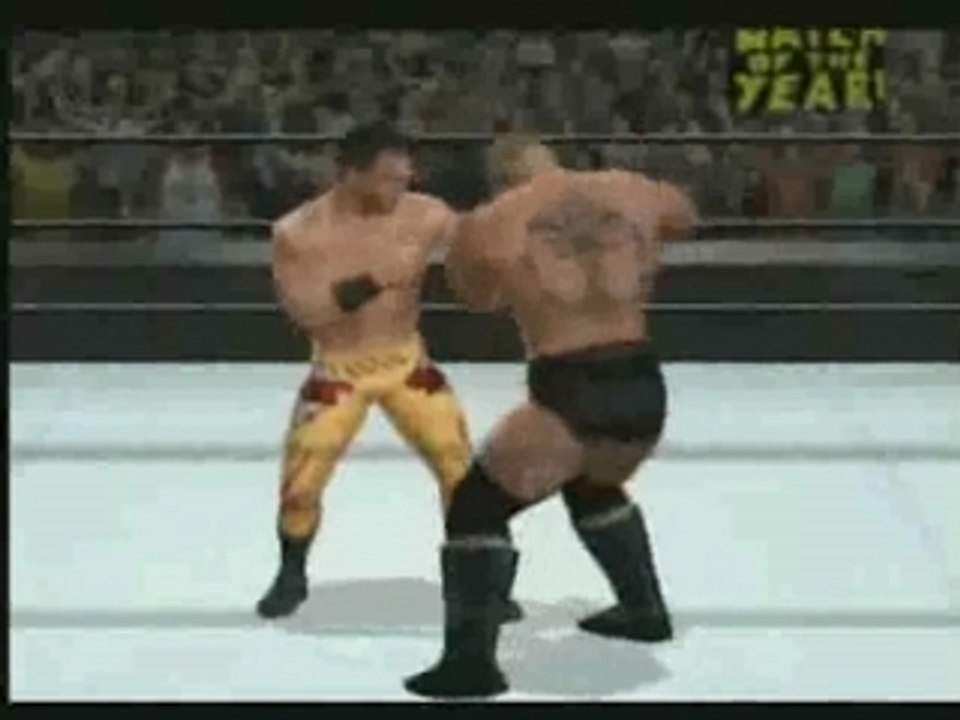 World Title - Brock Lesnar vs Chris Benoit