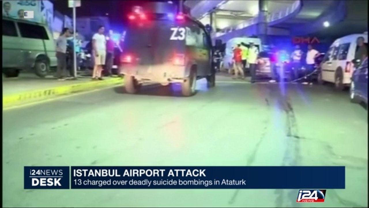 Istanbul airport attack: 13 charged over deadly suicide bombings in Ataturk