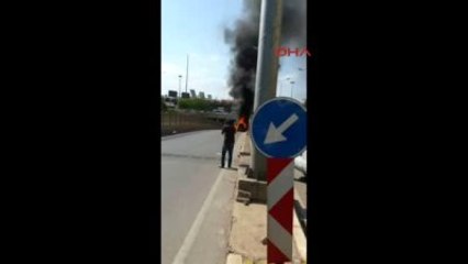 Antalya - 15 Gün Önce Aldığı Aracı Gözünün Önünde Yandı