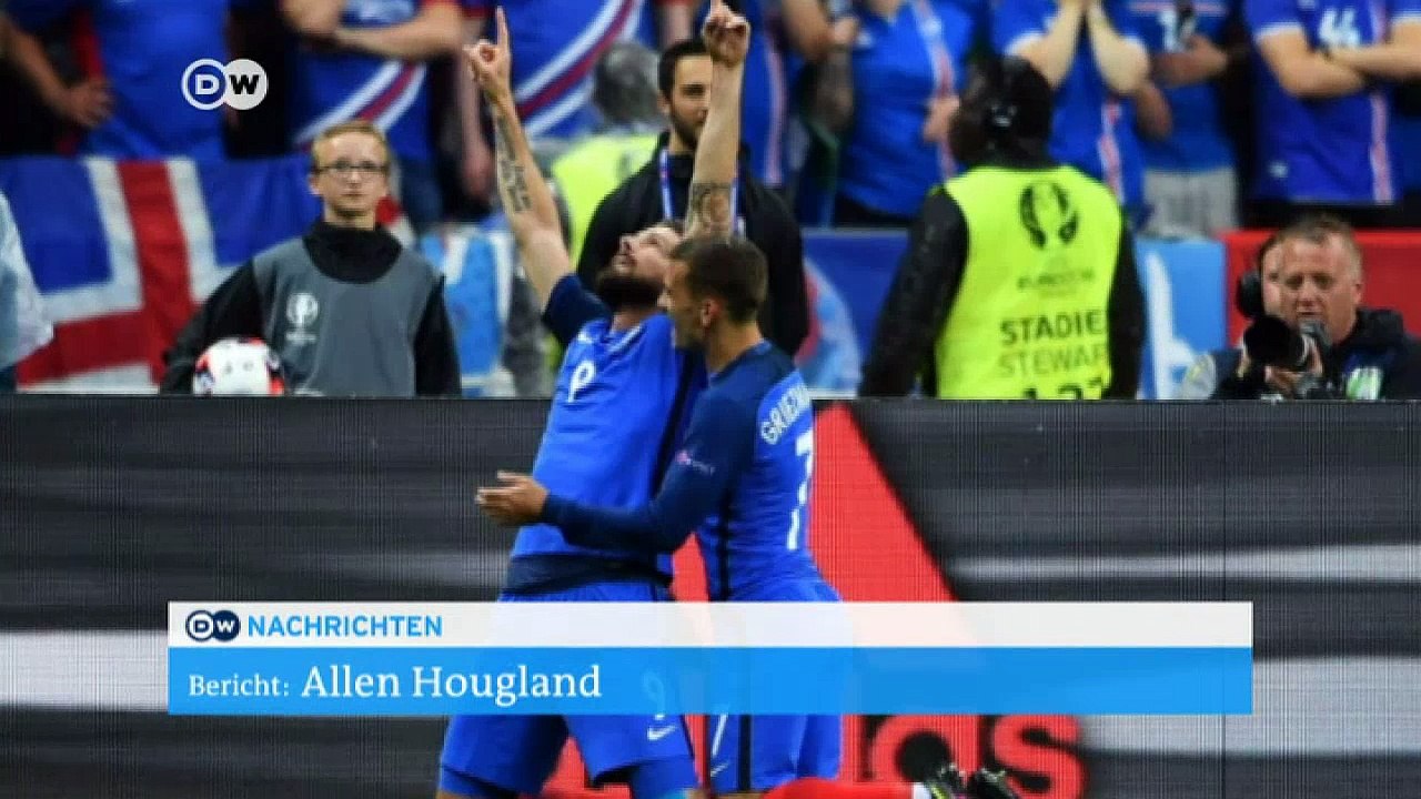 EM: Frankreich zieht ins Halbfinale ein | DW Nachrichten