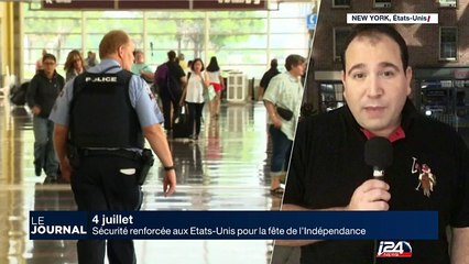 Download Video: Fête de l'indépendance: sécurité renforcée aux Etats-Unis