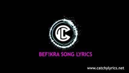 Befikra Song Lyrics