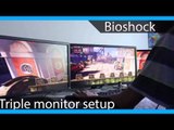 Bioshock Infinite Triple Monitor Test (Medium settings, 4800 x 900 ) i7-4790k R9 270