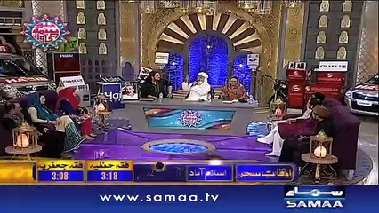 26th - Subah Sehri Samaa Kay Saath – 02 July 2016