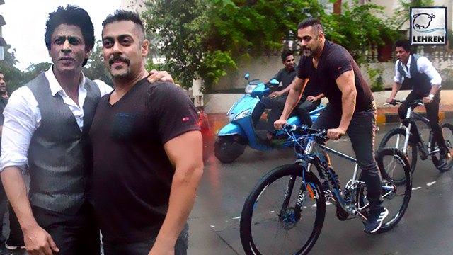 Shah Rukh Khan Salman Khan- Yeh Dosti | Cycle Ride