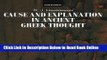 Download Cause and Explanation in Ancient Greek Thought  PDF Free