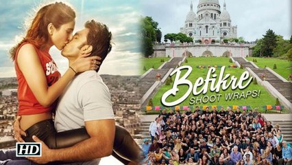 Ranveer Singh Vaani Kapoor wrap up Befikre shoot with style