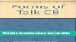 Read Forms of Talk  (University of Pennsylvania Publications in Conduct and Communication)  PDF