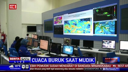 BMKG: Angin Kencang, Banjir Rob, dan Gelombang Ancam Pemudik