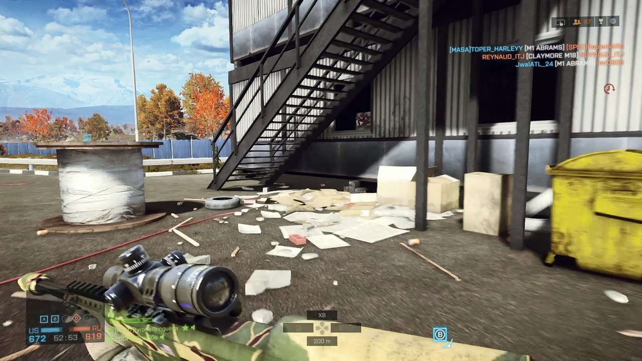Battlefield 4™SNIPER vs DMR