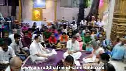 Aniruddha Bapu - Shree Rudrabhishek seva at Shree Aniruddha Gurukeshetram - 13 June 2016