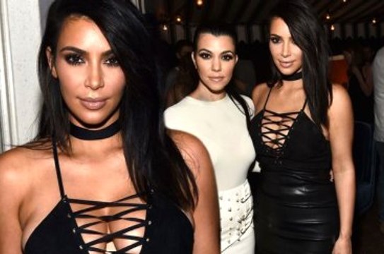 Kim Kardashian GQ Partisinin Yıldızı Oldu