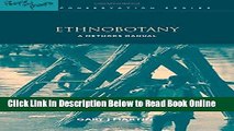 Read Ethnobotany: A Methods Manual (People and Plants Conservation)  (People and Plants