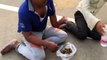 indian hindus force muslim to eat cow dung and drink cow urine