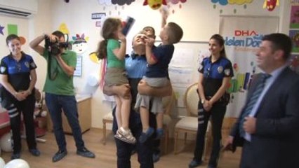 Adana Lösemiyle Mücadele Eden Minik Yağız, İlk Karnesini Aldı