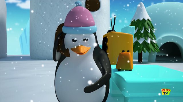 Five Little Penguins | Nursery Rhymes | 3D Baby Songs