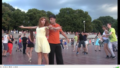 Танцы- Хастл-ОпенЭиры. Парк Горького N 1 01.07.2016