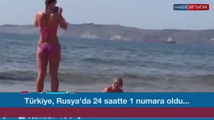 Türkiye, Rusya'da 24 saatte 1 numara oldu...