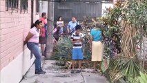 Damos seguimiento a hundimiento en Col  Guadalupe Soyapango (26/06/2014)