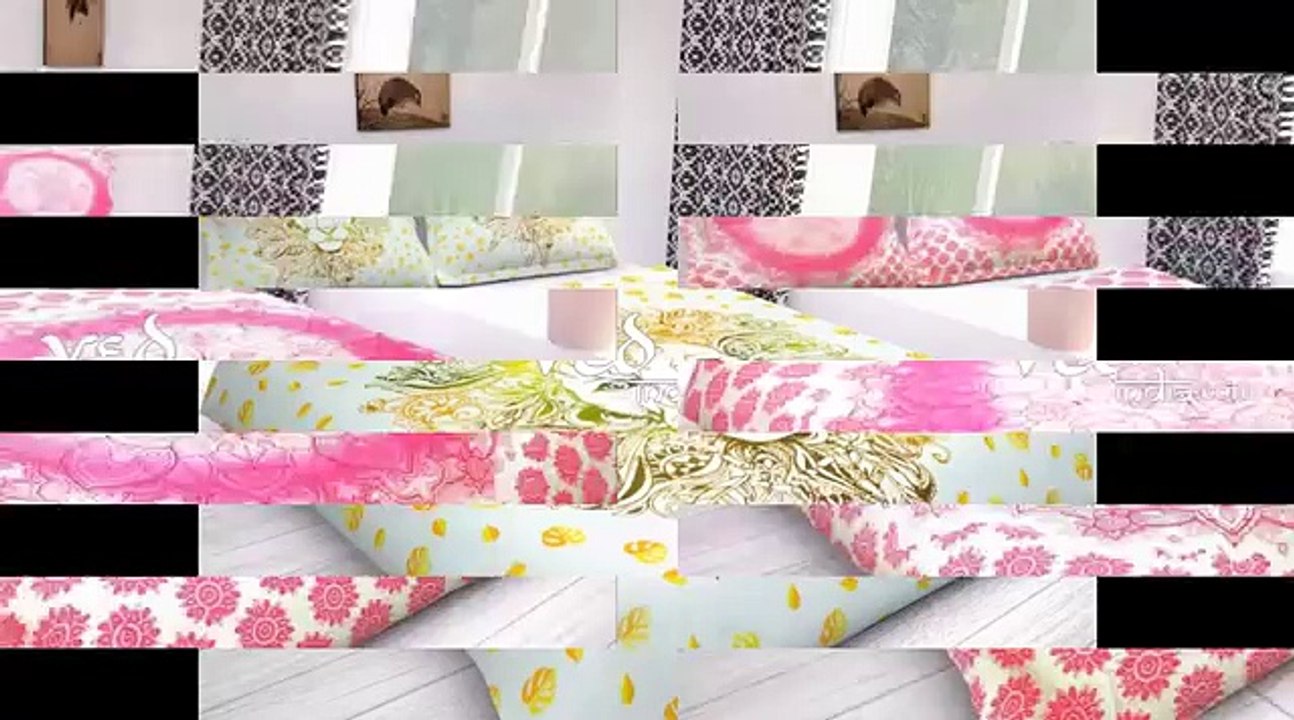 Mandala Quilt Cover Set | Boho Duvet Covers | Bedspread Bedding