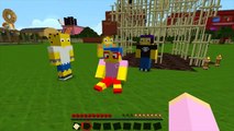 Minecraft Little club Adventures - Little Kelly Meets THE SIMPSONS!!!