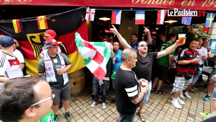 Euro 2016. Allemagne - Italie: entre deux averses l'ambiance monte doucement à Bordeaux
